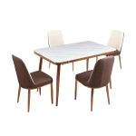 Rose Gold Dining Set 1 + 4 MW44