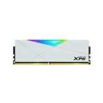 Adata AX4U32008G16A-SW50 Xpg Spectrix D50 Rgb White 8GB DDR4-3200MHZ CL16 1.35V Desktop Memory