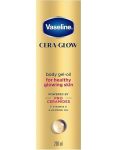 Vaseline Cera-glow Body Gel-oil 200 Ml With Pro Ceramides Vitamin E And Almond