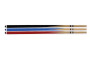 Impact 57 2 Piece Black Pool Cue - Black