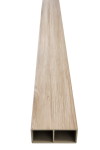 Divider Wpc Beige Wood 2.9MX10CMX5CM
