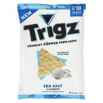 Trigz Sea Salt Flavoured Corn Chips 28G