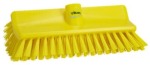 Vikan High And Low Medium Brush Yellow 265MM - Industroclean