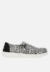 Wendy Leopard Slip-on - Black grey