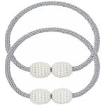 Grey Curtain Tiebacks With Strong Magnetism SL30111