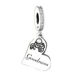 925 Sterling Silver Charm Religious Goodness Charm For Bracelet Women