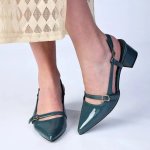 Madison Slingback Court - Petrol Blue - 8