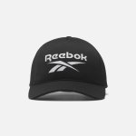 Reebok Woven Piped Snapback Cap Black