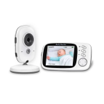 Ashcomonline Real-time Video Monitoring & Lullaby Mode Baby Monitor