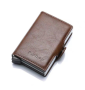 Pophop Dual Credit Card Pop Up Wallet - Brown
