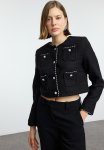 Black Limited Edition Crop Jacket