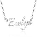 CNE103473 - 925 Sterling Silver Personalized Name Necklace
