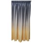 Matoc Readymade Curtain -ombre Grey To Gold Curtain -lined -taped -230CM W X 218CM H