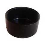 Pvc 50MM Black End Cap Fitting
