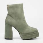 Rock & Co Shock 2 Ankle Boot - Khaki - Khaki 7