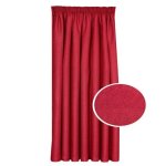 Kubu Lxm Blockout Taped Curtain Ready To Hang Merlot