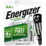 Energizer Recharge Battery 2000M Ah Aa 4 Pack MOQ6 E300636001
