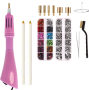 Diy Hotfix Rhinestone Applicator Kit Heat Gun Tool Set