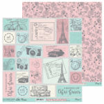 Scrapbook Page Afri-frans Double Sided