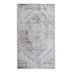 Abstract Frame 160X 213CM Charal&beige Carpet