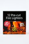 12 Pre-cut Fire Lighters