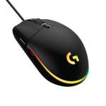 Mustek Logitech G203 Lightsync Gaming Mouse Wired USB Black
