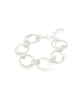 Olympian Silver Chain Bracelet - Silver