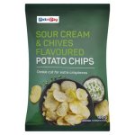 Pnp Sour Cream & Chives Flavoured Potato Chips 100G