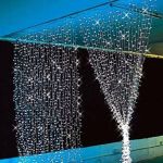 80 LED White Outdoor Curtain Light 3M X 0.5M & Connectable