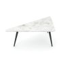 Bam Wrapped Triangle Coffee Table 900 Bianco