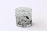 Milk-black & Gold Spot Candle Holder – 10X10CM