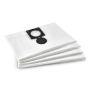 Karcher WD1 Vacuum Fleece Filter Bags Kfi 137 - 4 Pack