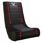 VX Gaming Electra Series Rocking Gaming Chair With LED Lights VX-193-LED-CF
