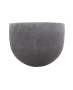 Rustic Round Japi Planter Click For Details - Small JVRR33 330MM Width X 230MM Height / Black Slate