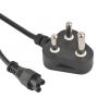 1.5M Computer Laptop Power Supply Cable 3-PIN Sa Plug To Clover Plug