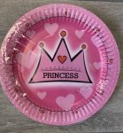Princess Plate Pink