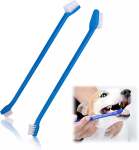 3 PC Pet Double Sided Toothbrush Set