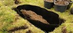 Root Barrier – Root & Mole Protection Geotextile 340 GSM Double-coated Laminated Barrier – 1M X 50M Roll