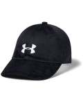 Girls' Ua Play Up Cap - BLACK-001 Osfa