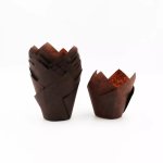 Muffin Cases – Tulip Brown 20