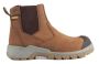 Safety Boots Rebel Crazy Horse Chelsea TAN-11