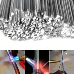 20PCS Welding Wire 1.6MM Low Temperature Easy Melt Welding Rods For Metal Welding No Solder Powder Required