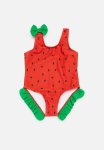 PoP Candy Bow D Cor One Piece Swimsuit - Red & Green