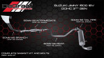 Suzuki Jimny 1.3 Gen 3 Degraaf Bobw Performance Exhaust For