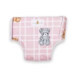 Candy Pants Pink Teddy Outer Nappy