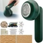 Rechargeable Fabric Hair Remover: Portable & USB Powered Hairball Trimmer For Home Pilling Clip Sweater Shaver & Wool Pilling Garment Removal