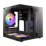 Antec VCX10M Rgb Micro-atx Itx Argb MINI -tower Gaming Chassis Black