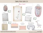 Cot Duvet Bedding Simple Duck Goose Set