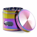 4 Layers Cool Colourful Metal Alloy Grinder Tobacco Herb Grinder 55MM 63MM Smoking Spice Crusher Cigarette Weed