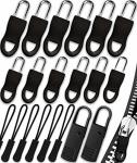 Zipper Pull Universal Zipper Pull Replacement Broken Replacement Zippers Pull 20 Pcs Black Zippers Pull Handle For Jackets Lugga